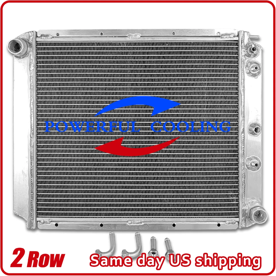 Aluminum Radiator Fits Volvo 240 242 244 245 264 740 745 760 780 940 DL GLE - Image 4 of 4