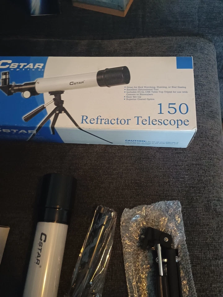 Telescope 150X  CStar Optics 50MM x 450MM Refractor  - Image 2 of 4