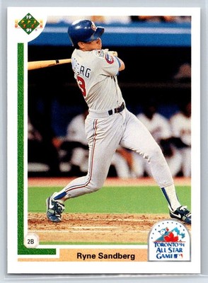 1991 Upper Deck Final Edition Ryne Sandberg Chicago Cubs #93F