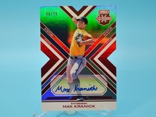 MAX KRANICK 2016 Elite Extra Edition Auto /75 Aspirations Die Cut