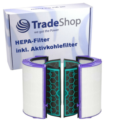 Luftreiniger Ersatzfilter für Dyson TP04 Pure Cool Link DP04 HP04 HEPA Aktivkohl