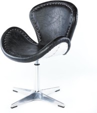 Aircraft Drehstuhl Leder