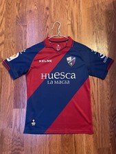SD Huesca 2018-19 Home Jersey: Adult Size Small
