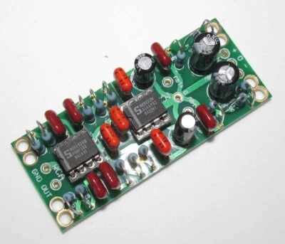 Scheda preamplificatore OP-AMP da XLR a RCA bilanciata a sbilanciata riproduzione CD