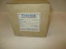 TRERICE BI-METAL THERMOMETER 25 TO 125 F 4" NEW IN BOX 