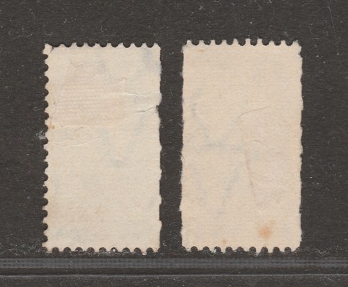 SOUTH AFRICA 1941 1/2d blue-green Infantry SG 88a Unjoined Pair Used - Picture 2 of 2