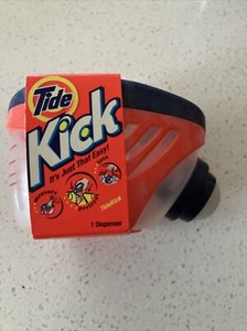 Tide Kick Dispenser Pretreater Laundry Detergent Rare Discontinued 2000