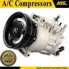 New A/C AC Compressor For VW JETTA 2.5L 2005-2013 2014 Golf 2010-2014 ZONCAR