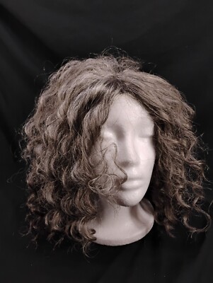 Foxy Lady Evie J Lace Wig Long Curly Gray