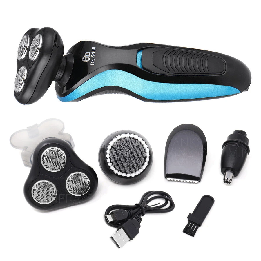 4-in-1 Electric Shaver Razor Waterproof Cordless Rechargeable Head Beard Trimmer - Image 2 of 3