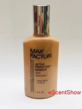 MAX FACTOR ACTIVE PROTECTION LIQUID MAKEUP FOUNDATION 1.4 OZ FULL SIZE RARE HTF