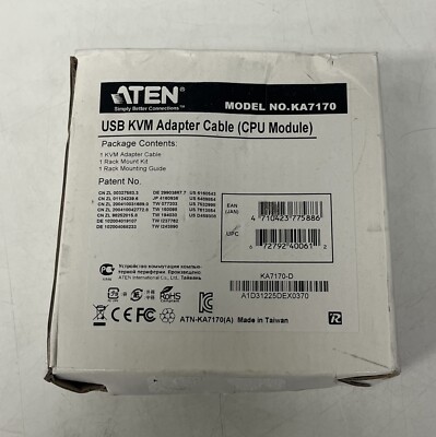 ATEN KA7170 USB KVM Adapter Cable CPU Module