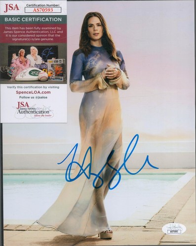 Hayley Atwell Autogramm JSA Zertifikat Nummer AS70593