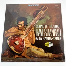 Ravi Shankar Allah Rakha Sound of the Sitar 1967 LP WPS-21434 Vinyl Sealed NOS