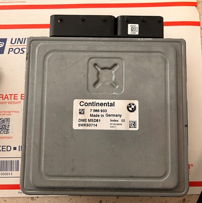 2008 BMW 335i ECU DME 7586933 Msd81 Engine Computer for sale 