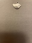 LITTLE BIRD Jewelry Charm or Pendant - Pewter Flat Charm ⅝"x ⅜" - TWEET TWITTER — photo 5