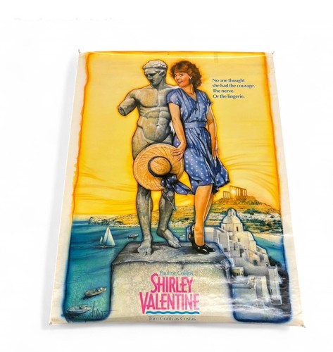 Vintage 1989 Shirley Valentine movie poster  Retro