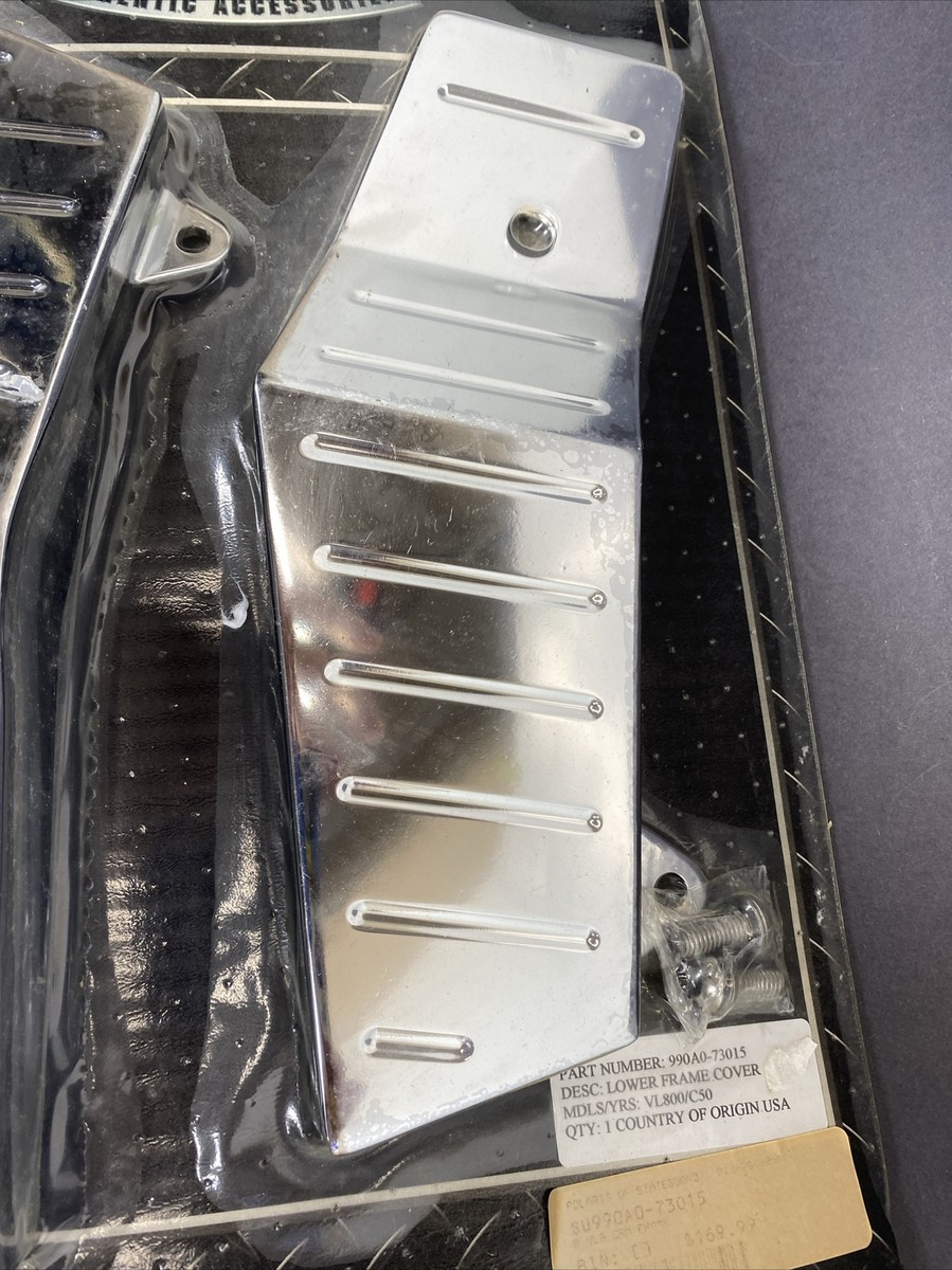 Chrome Lower Frame Cover Suzuki Boulevard C50 Vl800 for sale