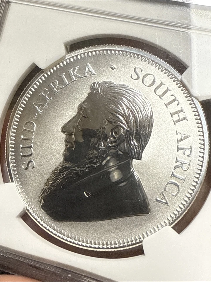 2017 S. Africa Silver 1 Rand 50th Anniversary FR NGC SP-70 - Image 3 of 4