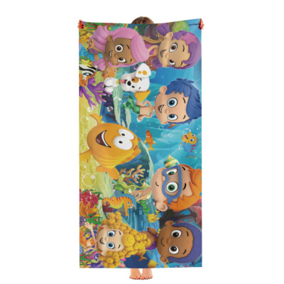 Bubble Guppies Strandtuch schnell trocknend Mikrofaser Badetuch leicht