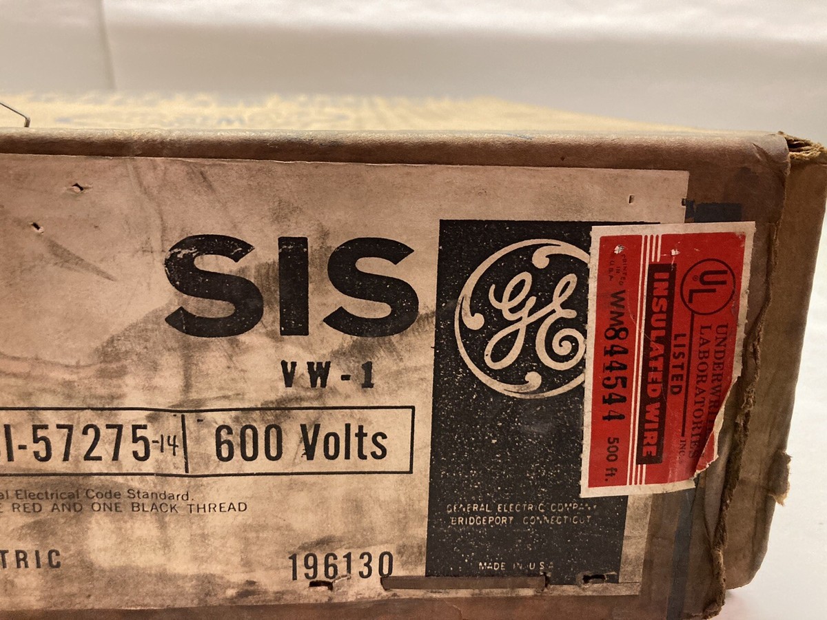 GE,SI-57275,500 Feet Vulkene Switchboard Wire 600V | eBay