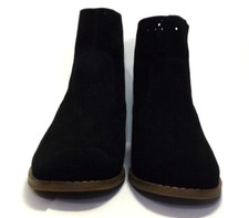 Cole Haan Womens 6B Jayne Suede Black Laser Cut Booties New NO BOX