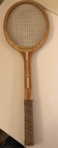 Raquette De Tennis Vintage Spalding Rosie Casals Impact 240 - Bois - Poignée Scellée - Neuf