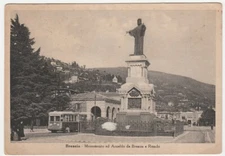 BRESCIA - MONUMENT TO ARNALDO DA BRESCIA AND SNORING - TRAVEL 1947 -20563-