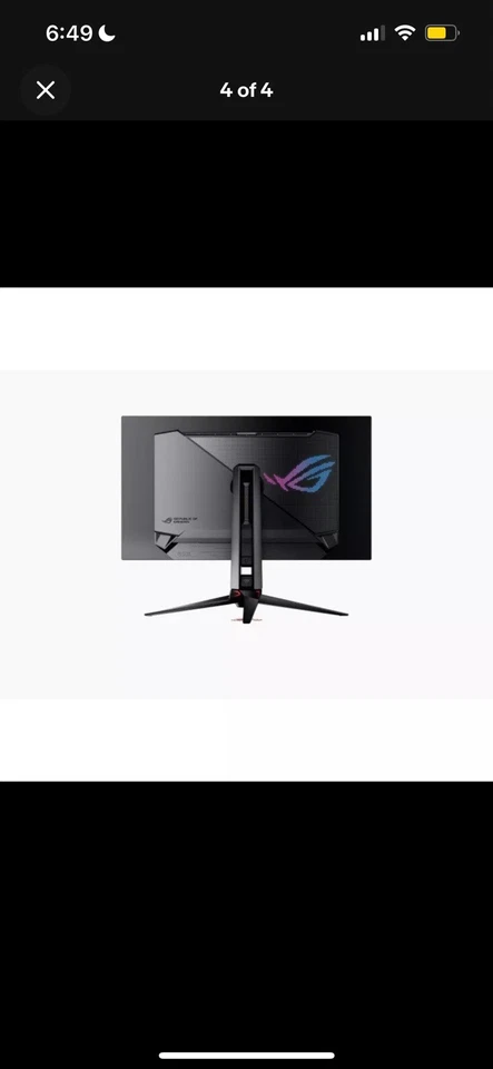 Asus ROG Swift PG32UCDM 31.5" OLED 4K 240Hz Gaming Monitor “Brand New Sealed” - Image 4 of 4