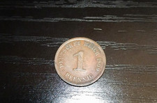 M&uuml;nze Bronze 1909 1 Pfennig G Deutsches Reich