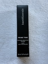 BareMinerals Prime Time Redness Reducing Primer 1 oz / 30 ml Full Size SEALED