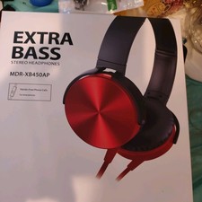 On-Ear Headphones with Mic Wired Universal Compatibility 1.2m Cord Fold-Flat New