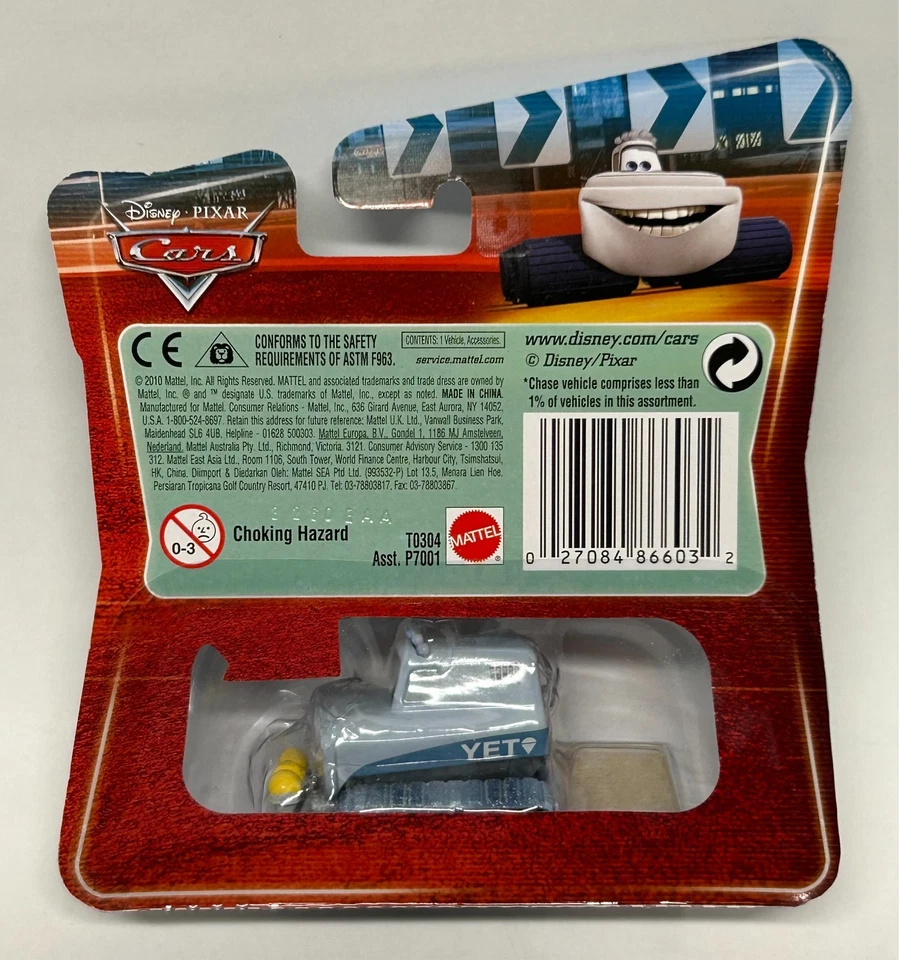 Disney Pixar Cars Yeti With Snow Cones Chase - Eyes Change (Nuevo, Sellado de Fábrica) Foto 2 de 2