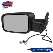 Leftdriver For 2013-2019 Dodge Ram 1500 Power Foldheatedtemp Sensor Mirror Leftdriver For 2013-2019 Dodge Ram 1500 Power Foldheatedtemp Sensor Mirror