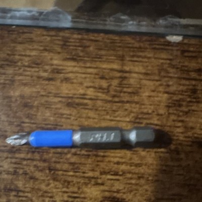 CMT PH Phillips Drill Bit Silver Blue with Sleeve, Used, Single Piece