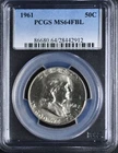 1961 Franklin Half PCGS MS64FBL