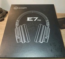 Cowin E7 PRO Active Noise Cancelling Bluetooth Over-Ear Headphones, Black