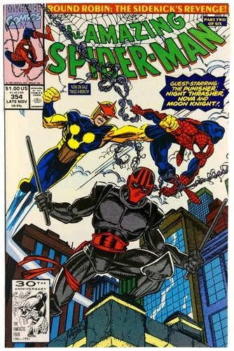 Amazing Spider-Man #354 1991 Marvel Comics VF/NM Comic Book Direct