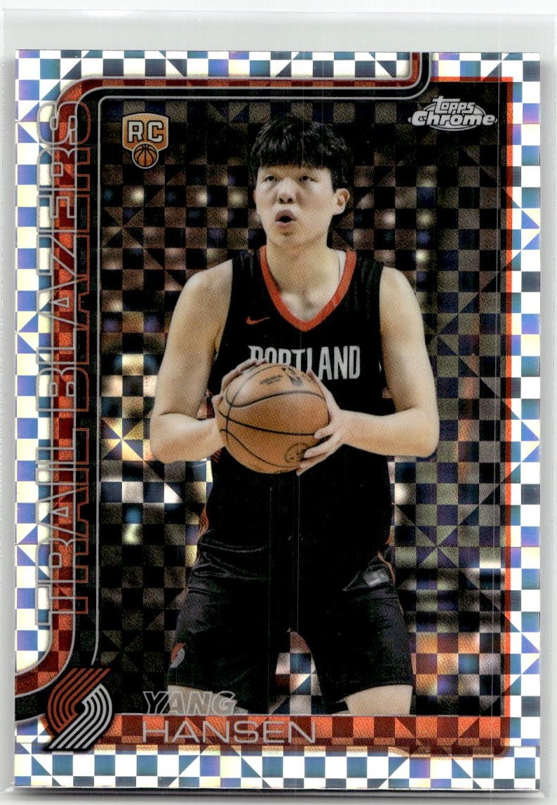 Yang Hansen 2025 Topps Chrome 266 NM