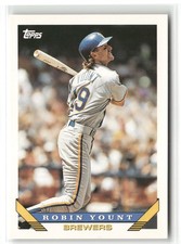1993 Topps Robin Yount Milwaukee Brewers #1