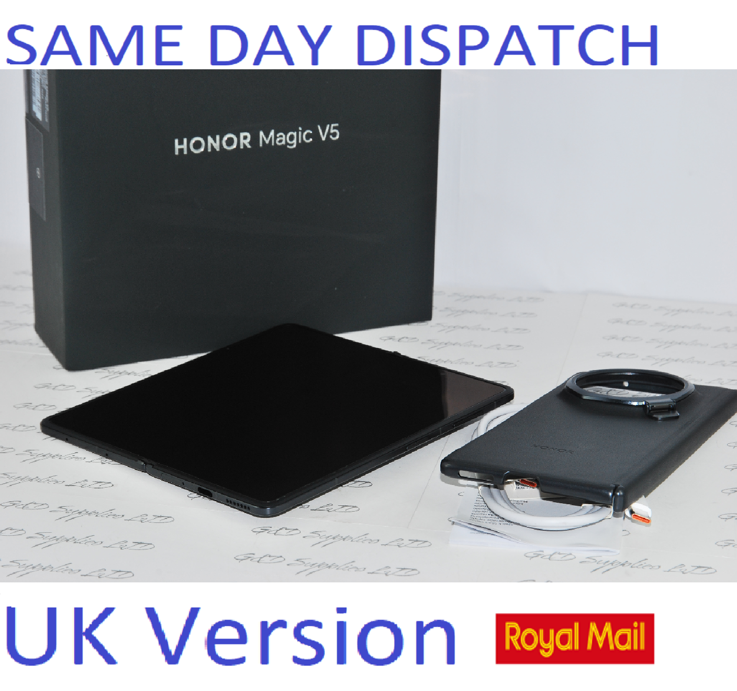 HONOR Magic V5 5G AI Foldable Smartphone 512GB Unlocked Dual-SIM  New condition