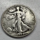 1934 Walking Liberty 1/2 dollar  Actual Coin Check My Store Out Silver Is Up