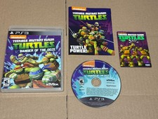 Teenage Mutant Ninja Turtles Danger of the Ooze PS3 PlayStation 3 Complete Teste