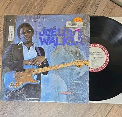 Joe Louis Walker   Cold Is The Night - Vinyl LP 1986 IN SHRINK Hightone VG+/NM