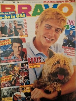 Bravo Nr. 38/1986-SP: Top Gun+Monsters ofRock/B. Becker/Depeche Mode/S. Fox/A-ha