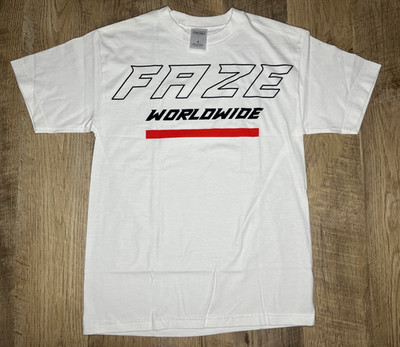 Original FAZE CLAN WORLDWIDE Forever Shirt Size M Medium *RARE HARD TO FIND*
