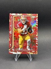 CHRISTIAN MCCAFFREY 2025 TOPPS CHROME TEAM CAMO VARIATION SP #263 49ERS Q5849