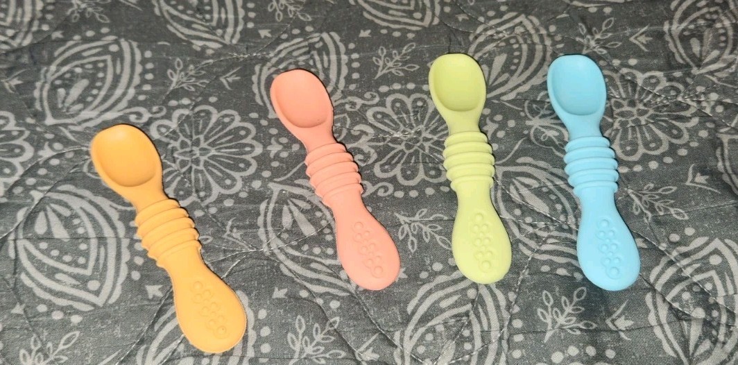 baby silicone Spoon