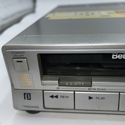 SONY Betamax ビデオカセットレコーダー Sony Betamax SL-10 E-Z Betamax Video Cassette Recorder- Powers On
