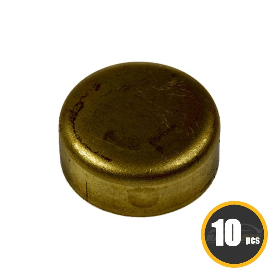 For Geo Prizm 1993-1997 Brass Cup Expansion Plug | 1.002 In. Closed End Dia. - Изображение 2 из 4